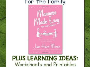 Manners Made Easy for the Family Book