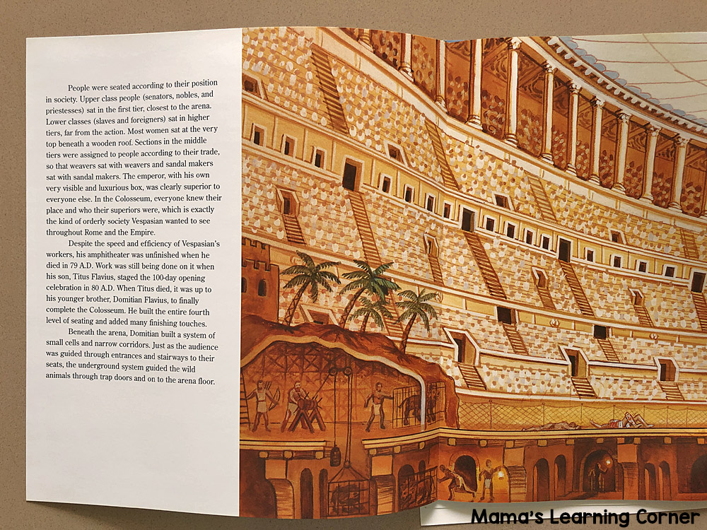 The Roman Colosseum Children's Book - Mamas Learning Corner The Roman Colosseum Children's Book