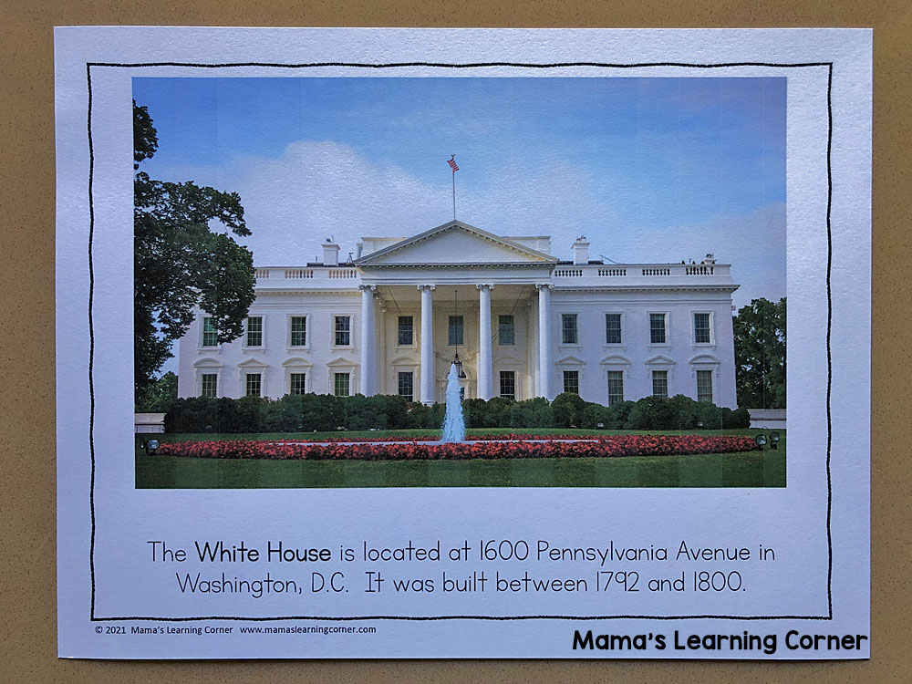US Symbols Posters White House