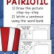 Patriotic Directed Draw and Write Worksheets
