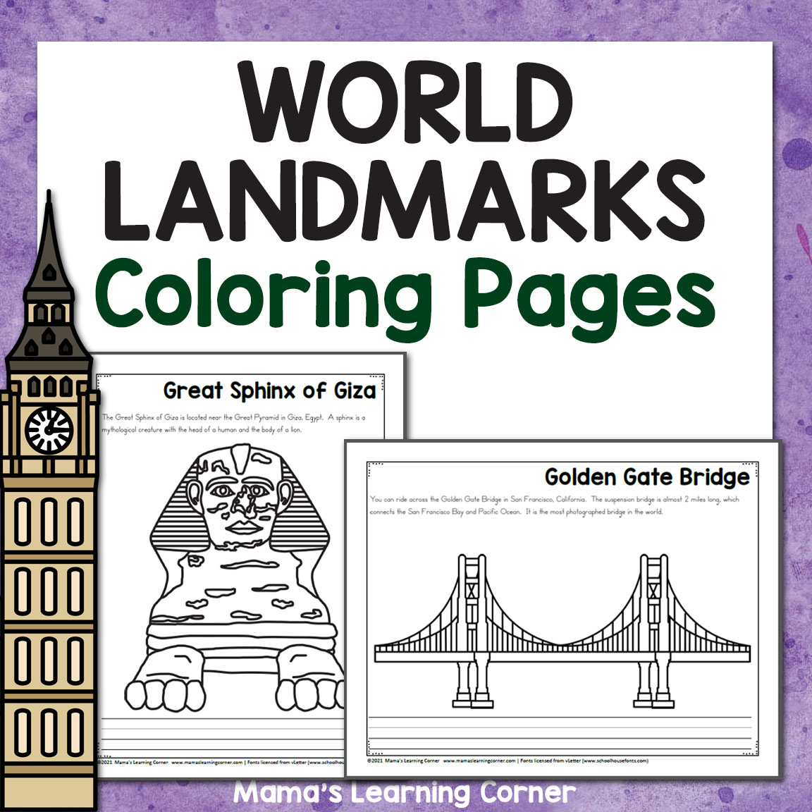 World Coloring Pages Print