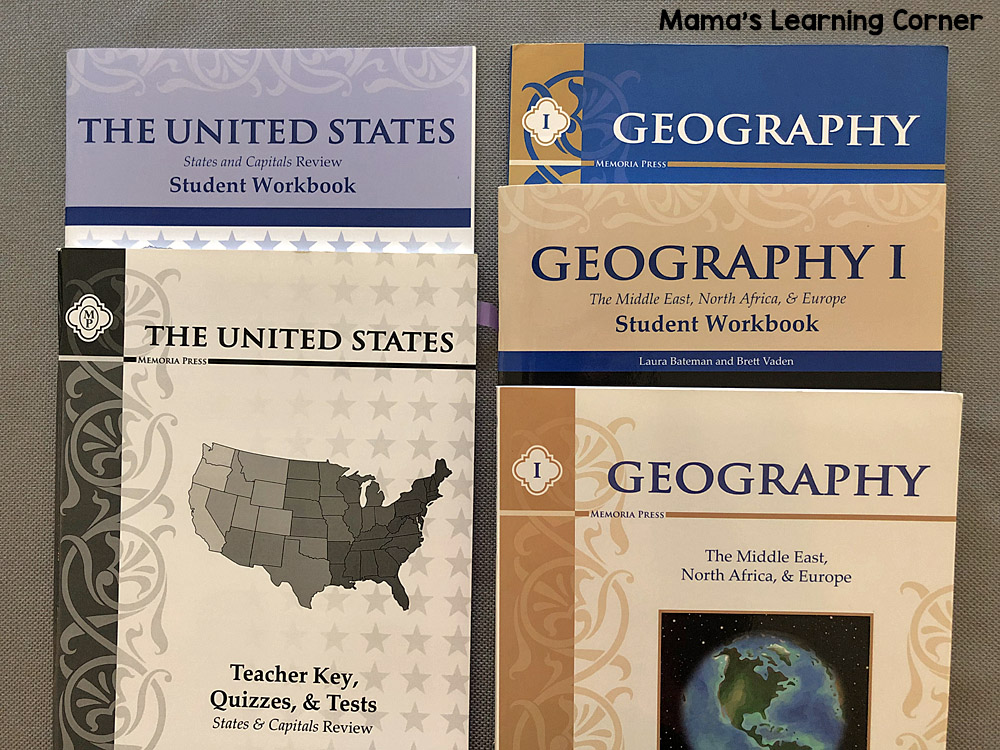 5th Grade Homeschool Curriculum Geography I and United States Review