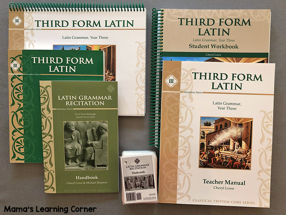 7th Grade Homeschool Curriculum Third Form Latin