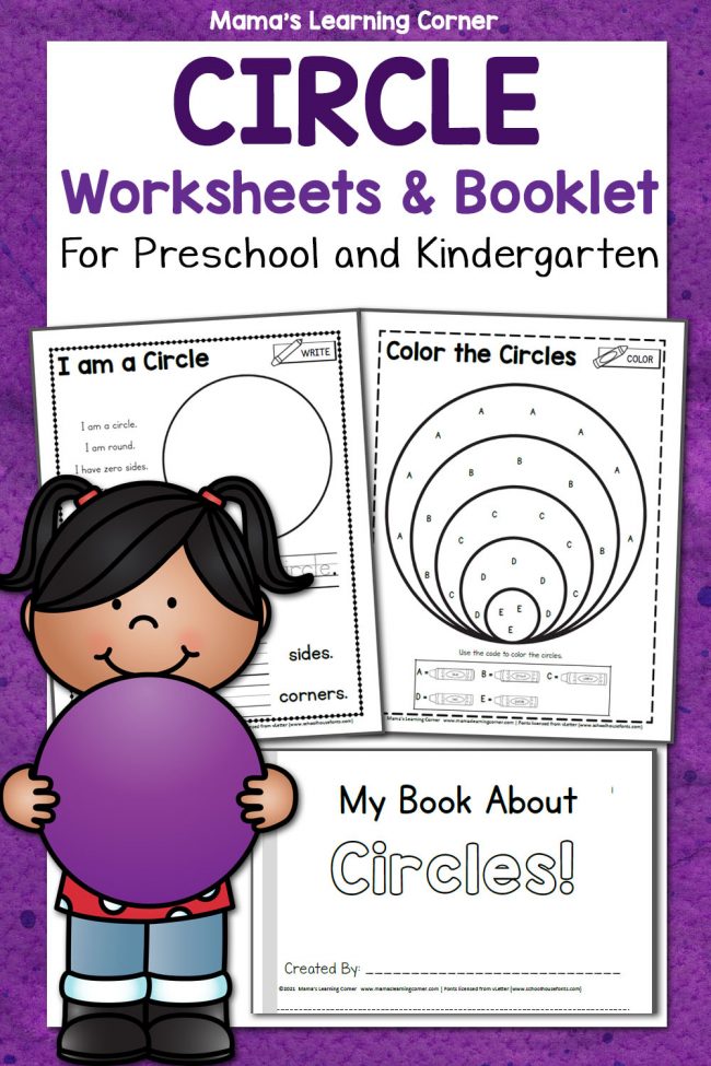 Circle Worksheets and Circle Booklet