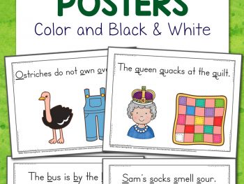 Alphabet Beginning Sound Posters