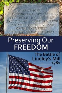 Battle of Lindley's Mill Preserving Our Freedom