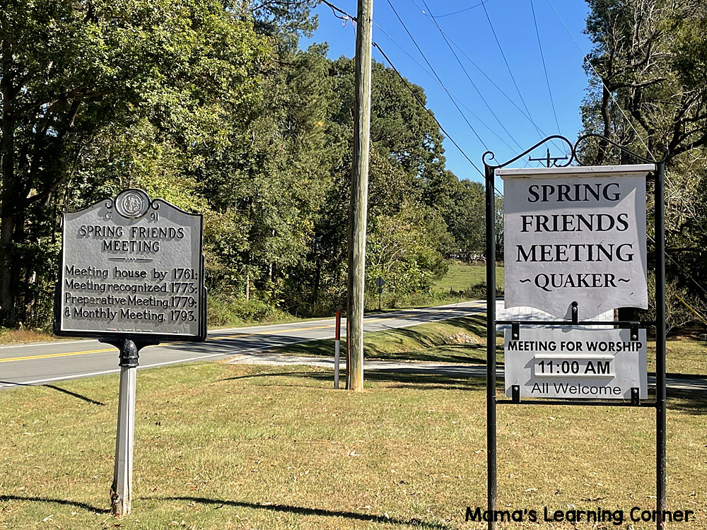 Battle of Lindley's Mills Spring Friends Meeting House
