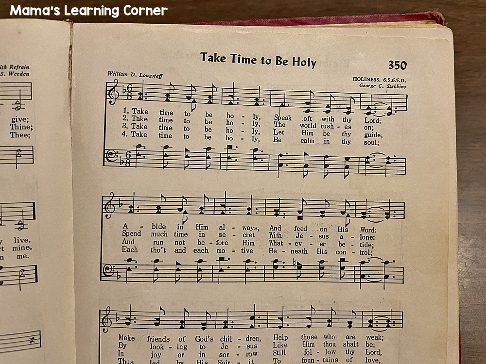 Take Time to Be Holy Lyrics