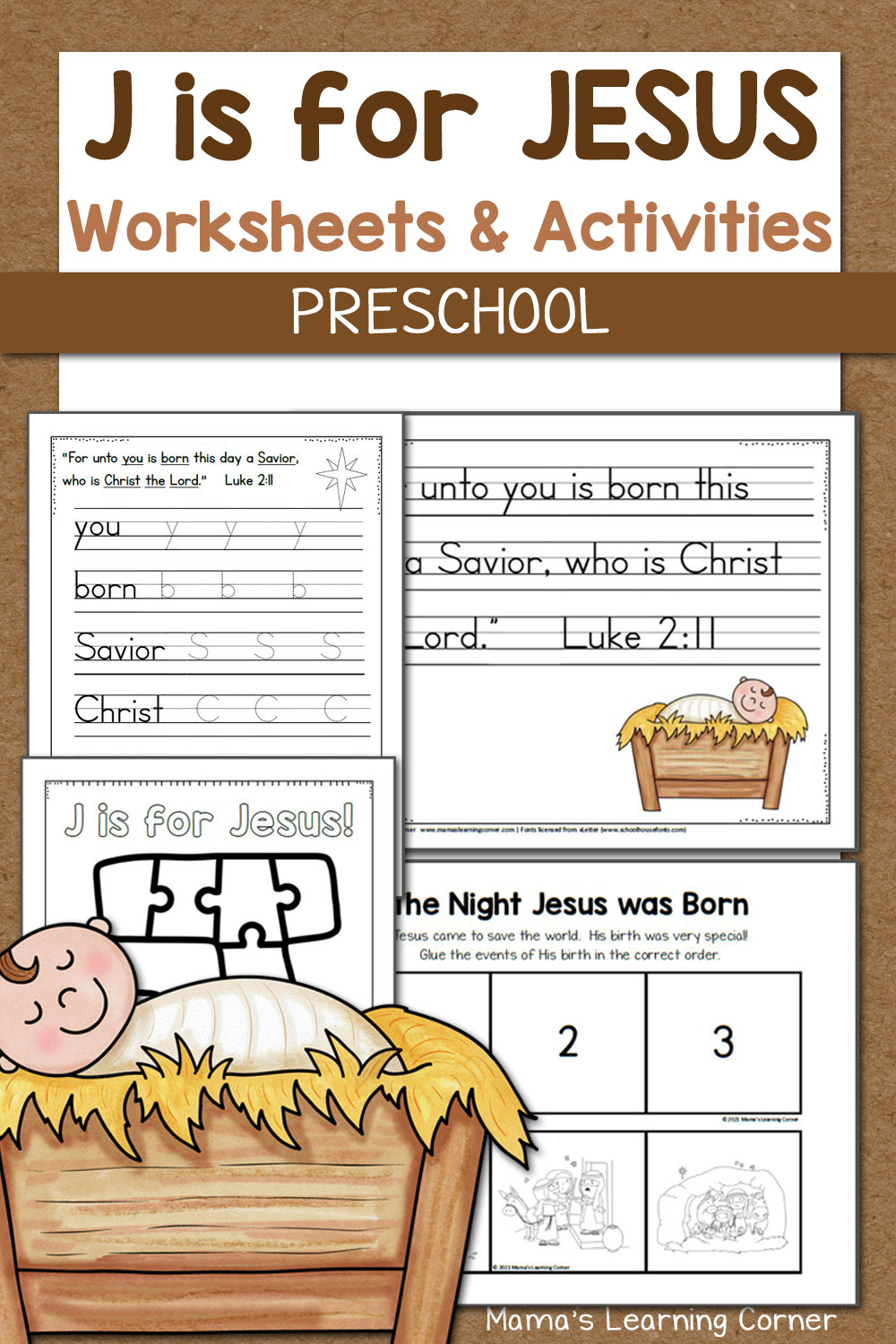 Preschool Themes for December: Christmas, Jesus, and more