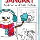 Color By Number Worksheets January