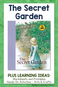 The Secret Garden Children's Books with Learning Ideas - Mamas Learning Corner The Secret Garden Children's Books with Learning Ideas