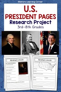 US Presidents Research Project