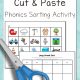 Long Vowel Sorting Activity