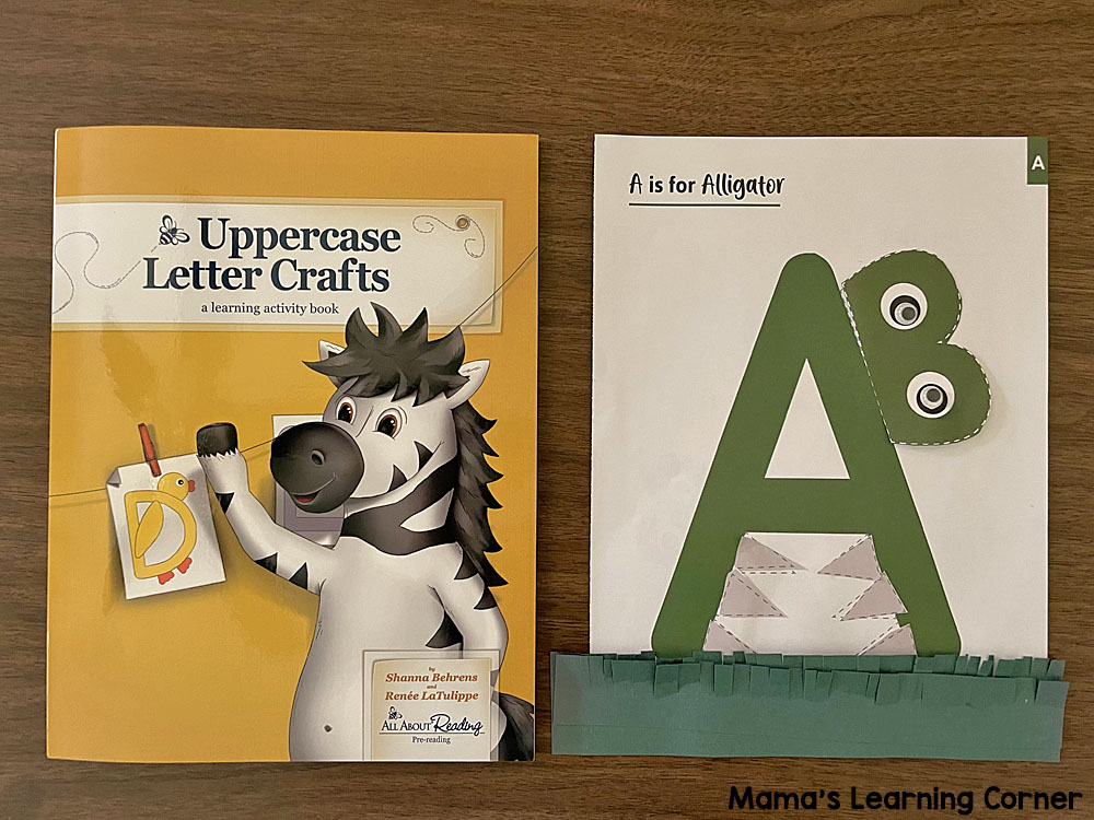 Our Summer Before Kindergarten Plans 2 Upper Letter Crafts Book
