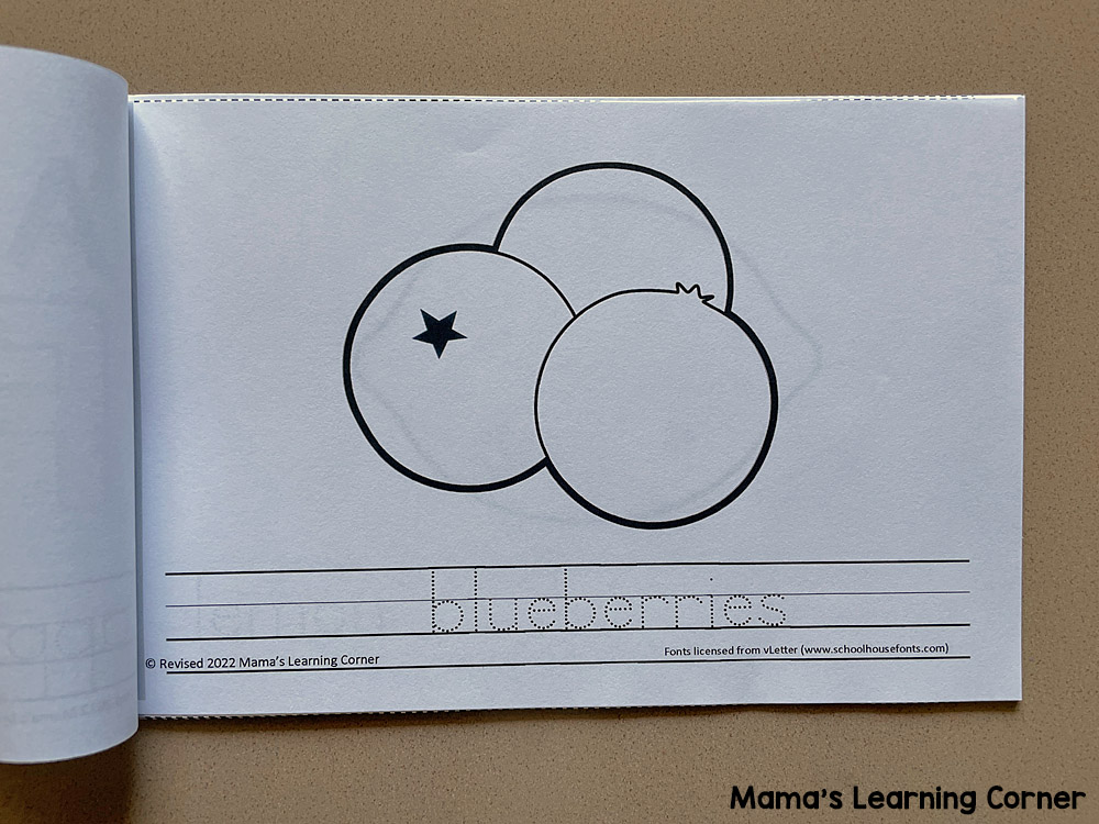 Fruit Coloring Pages - Mamas Learning Corner Fruit Coloring Pages