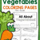 Vegetable Coloring Pages