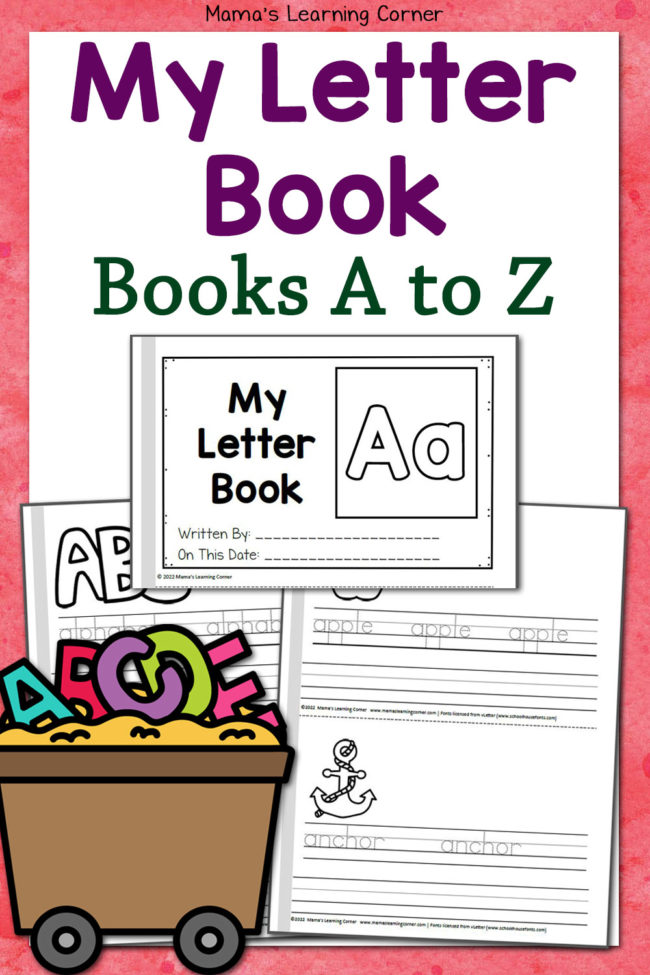 My Letter Book Alphabet A to Z