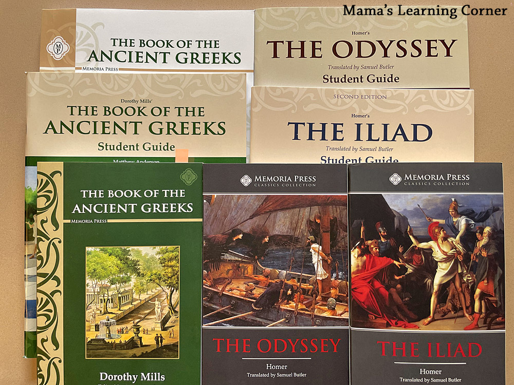 8th Grade Homeschool Curriculum Choices 2022-2023 Iliad and Odyssey