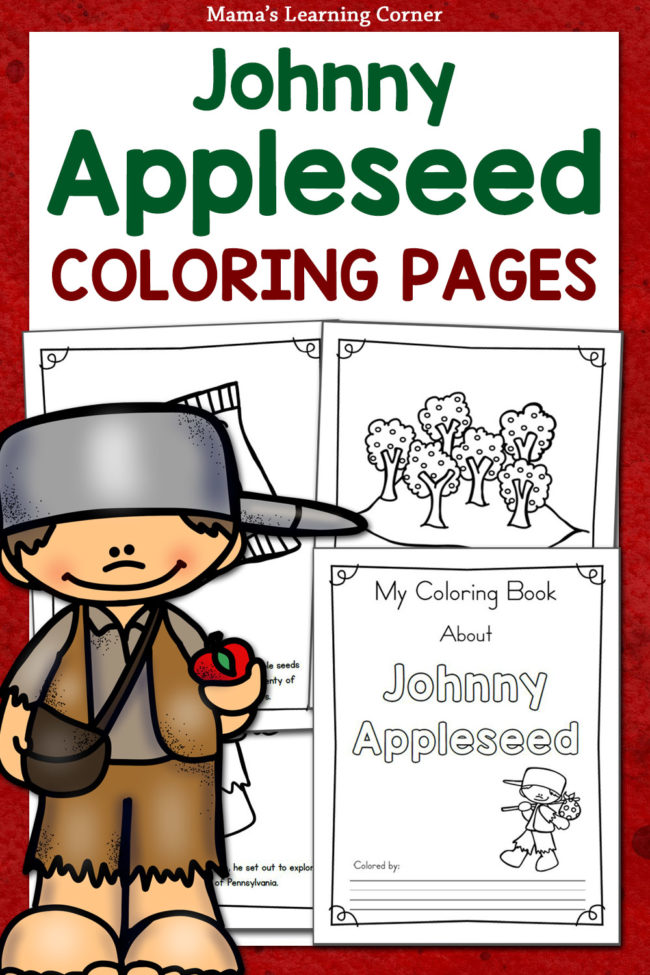 Johnny Appleseed Worksheets and Unit Study Resources Mamas Learning