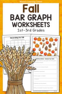 Fall Bar Graph Worksheets