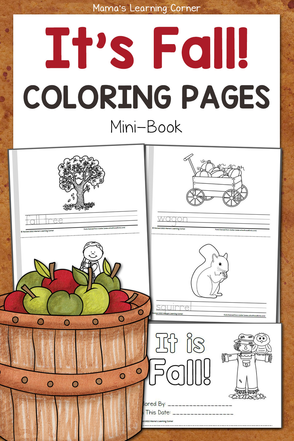 Color By Number Preschool Worksheets - Mamas Learning Corner