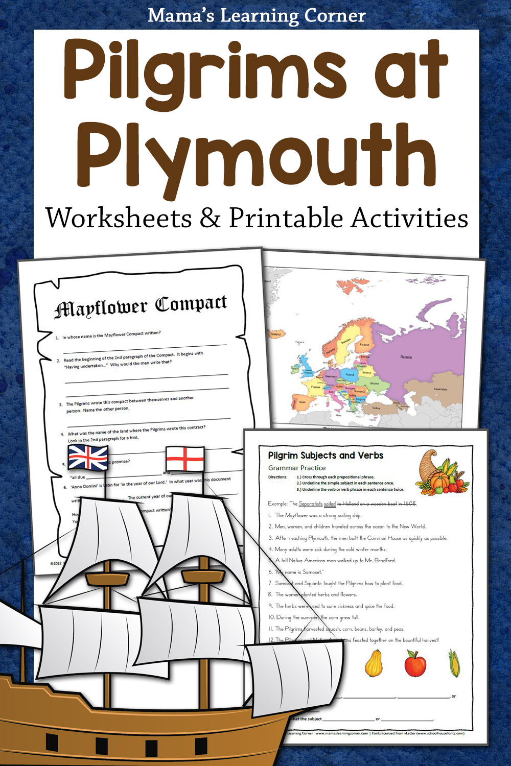 pilgrims-thanksgiving-worksheets-for-2nd-5th-grades-mamas-learning-corner