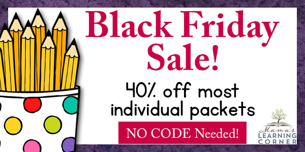 Black Friday 2022 - Mamas Learning Corner Black Friday 2022