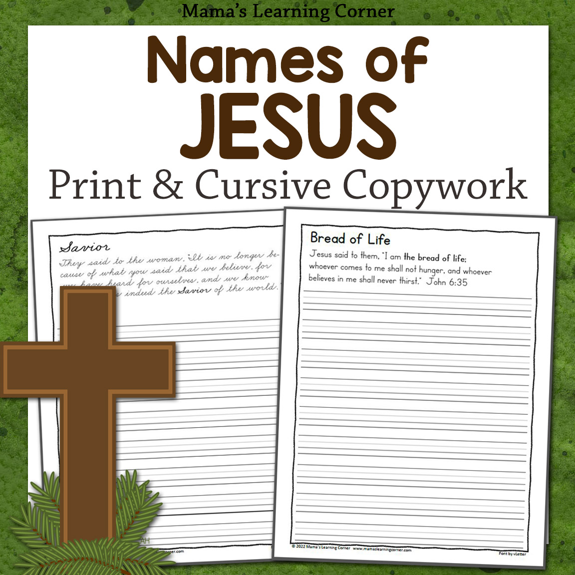 Cursive Handwriting Workbook For Kids Ages 8-12 Bible