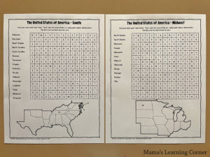 US Word Search Puzzle Packet - Mamas Learning Corner US Word Search Puzzle Packet