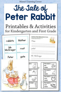 The Tale of Peter Rabbit Activities