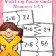 Multiplication Fact Puzzle Cards