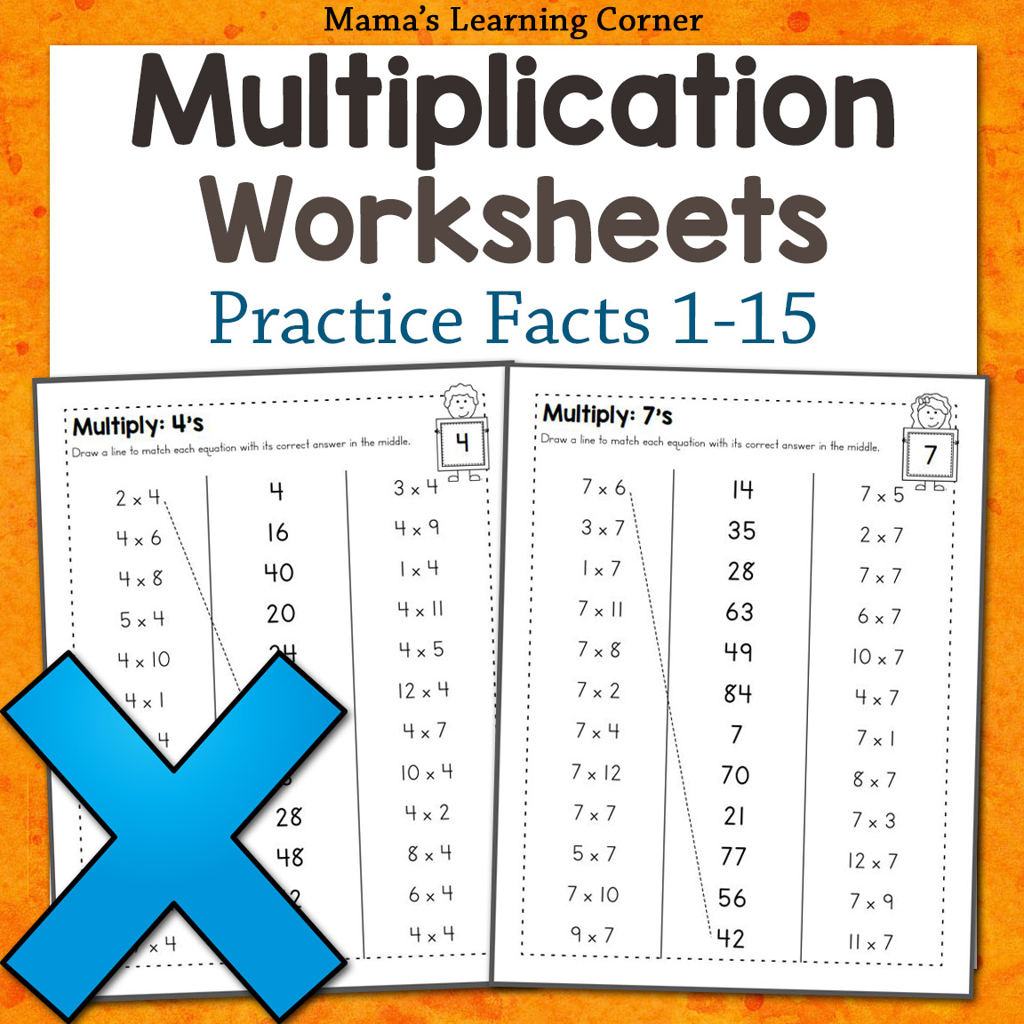 Multiplication sheets for grade 1
