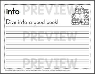 Primer Dolch Sight Word Sentences