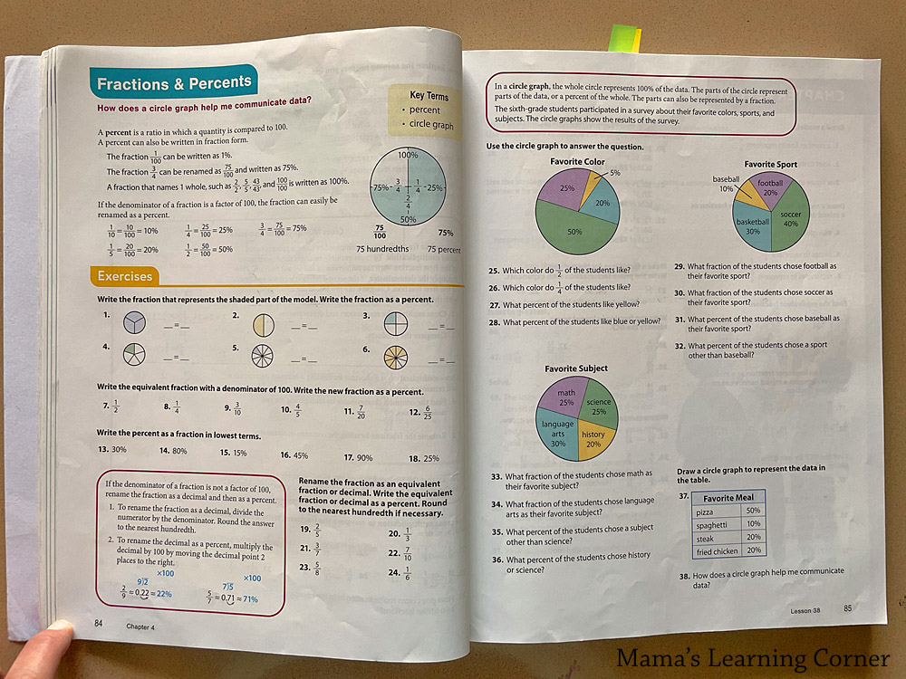 BJU Grade 6 Homeschool Math 1