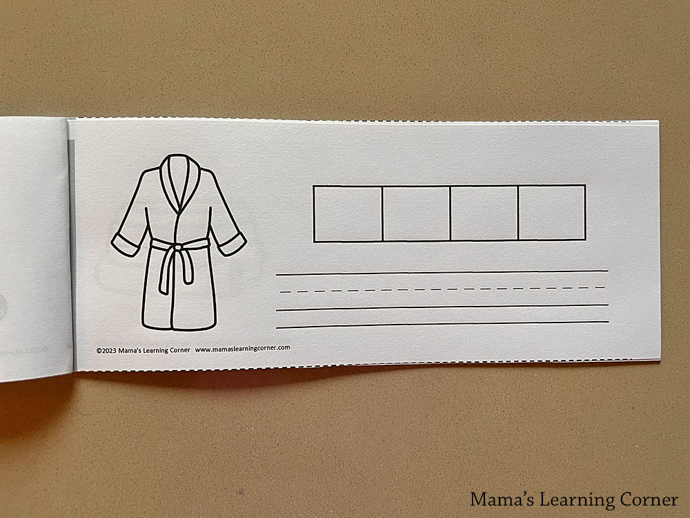 Stamp and Write Long Vowel Long O - Mamas Learning Corner Stamp and Write CVCe Words - Stamping and writing practice for Long O