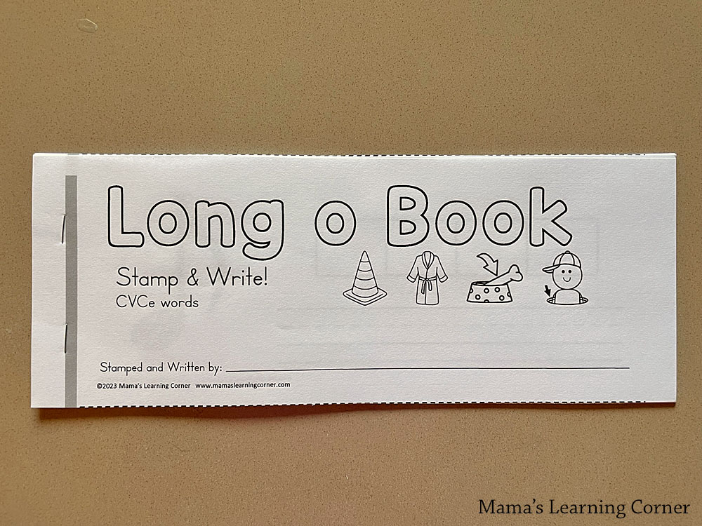 Stamp and Write Long Vowel Long O - Mamas Learning Corner Stamp and Write Long Vowel Long O