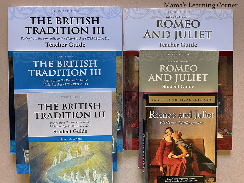 11th Grade Homeschool Curriculum Memoria Press British Tradition and Romeo and Juliet - Mamas Learning Corner 11th Grade Homeschool Curriculum Memoria Press British Tradition and Romeo and Juliet
