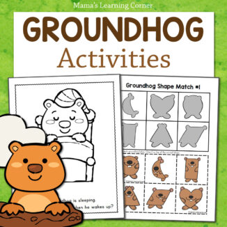 Groundhog Day Worksheets and Activities