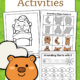 Groundhog Worksheets and Activities