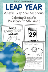 Leap Year Coloring Pages 2024
