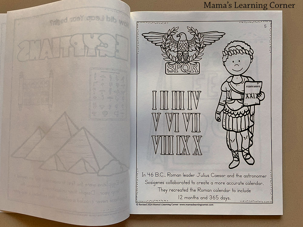 Leap Year Coloring Pages 2024 - Mamas Learning Corner Leap Year Coloring Pages 2024