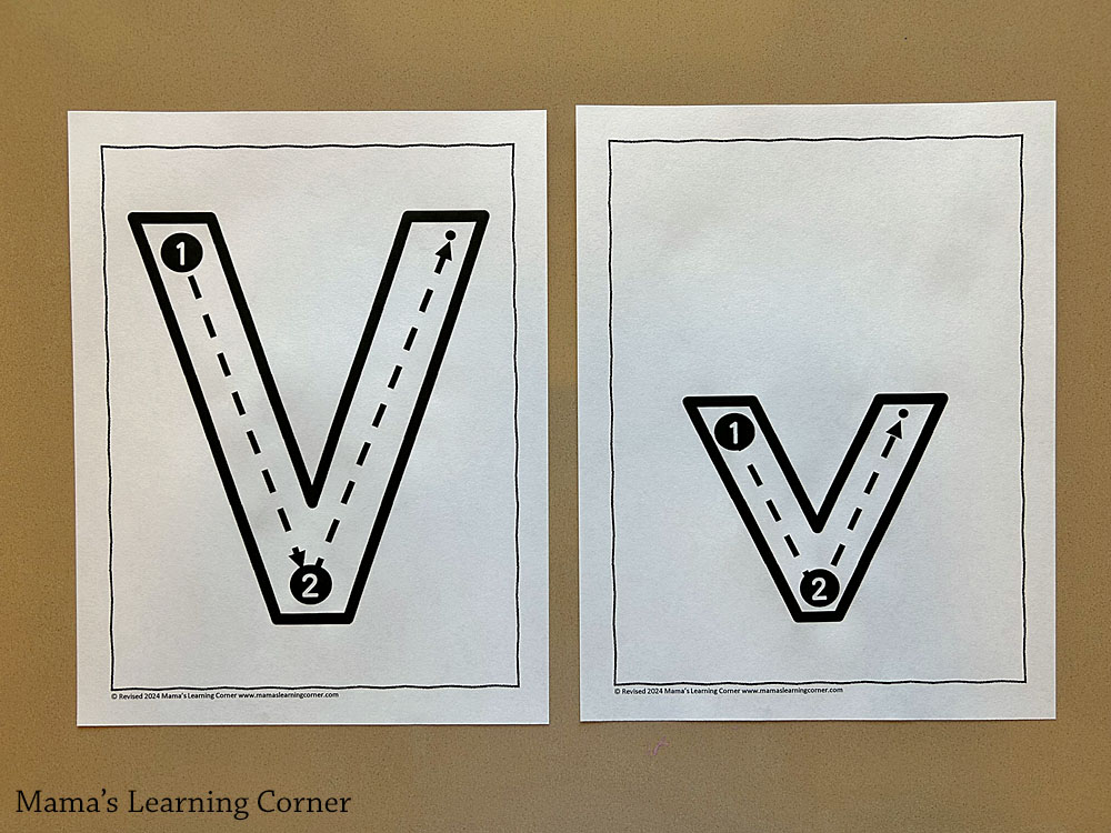 Letter Formation Practice Mats - Mamas Learning Corner Letter Formation Practice Mats
