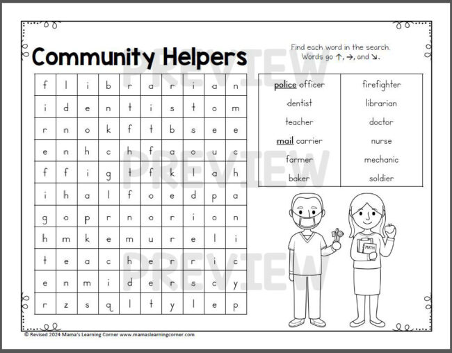 August Word Search Puzzles Worksheets - Mamas Learning Corner August Word Search Puzzles Worksheets