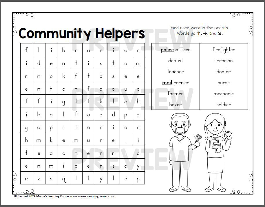 August Word Search Puzzles Worksheets - Mamas Learning Corner August Word Search Puzzles Worksheets