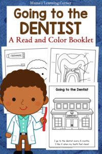 Going to the Dentist Booklet Printable