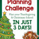 Holiday Homeschool Planning Challenge