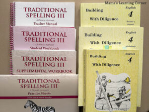 4th Grade Homeschool Curriculum Traditional Spelling and Grammar