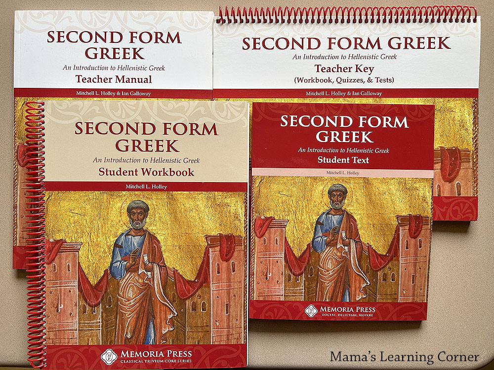 10th Grade 2nd Form Greek Memoria Press - Mamas Learning Corner 10th Grade 2nd Form Greek Memoria Press